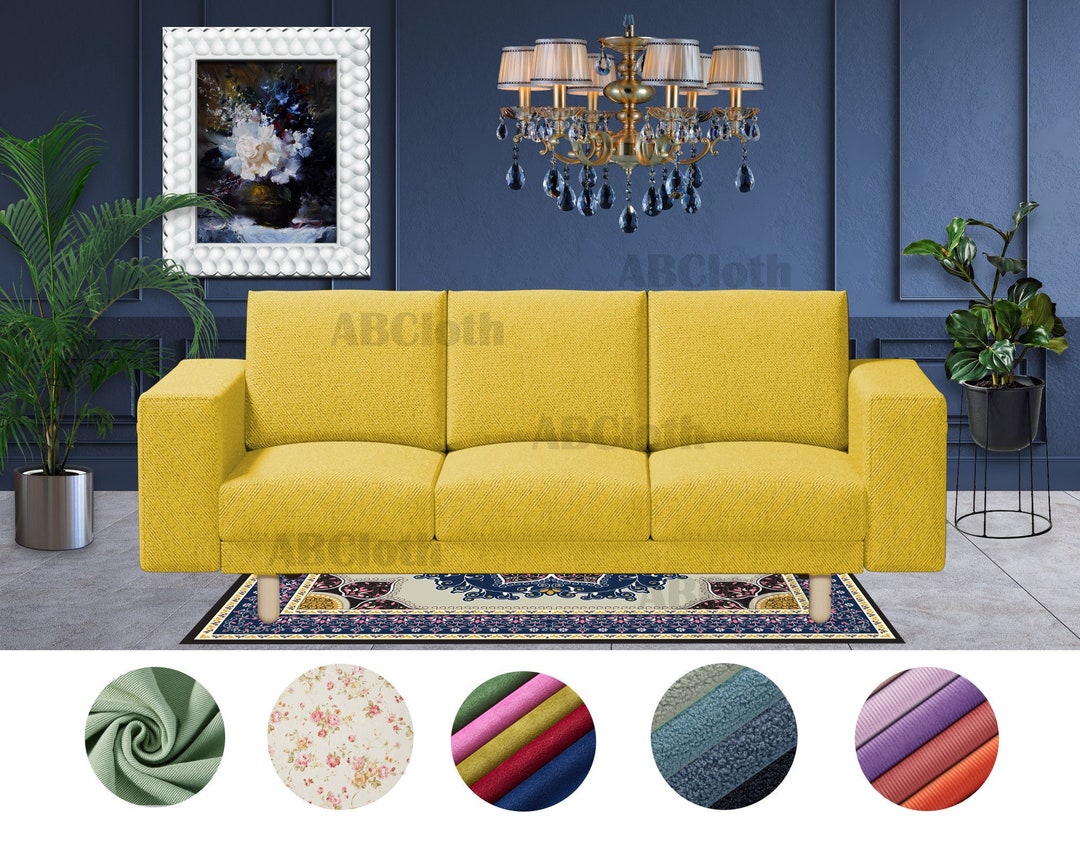 3 Seat Sofa Cover Replacement, Custom Made Cover Fits