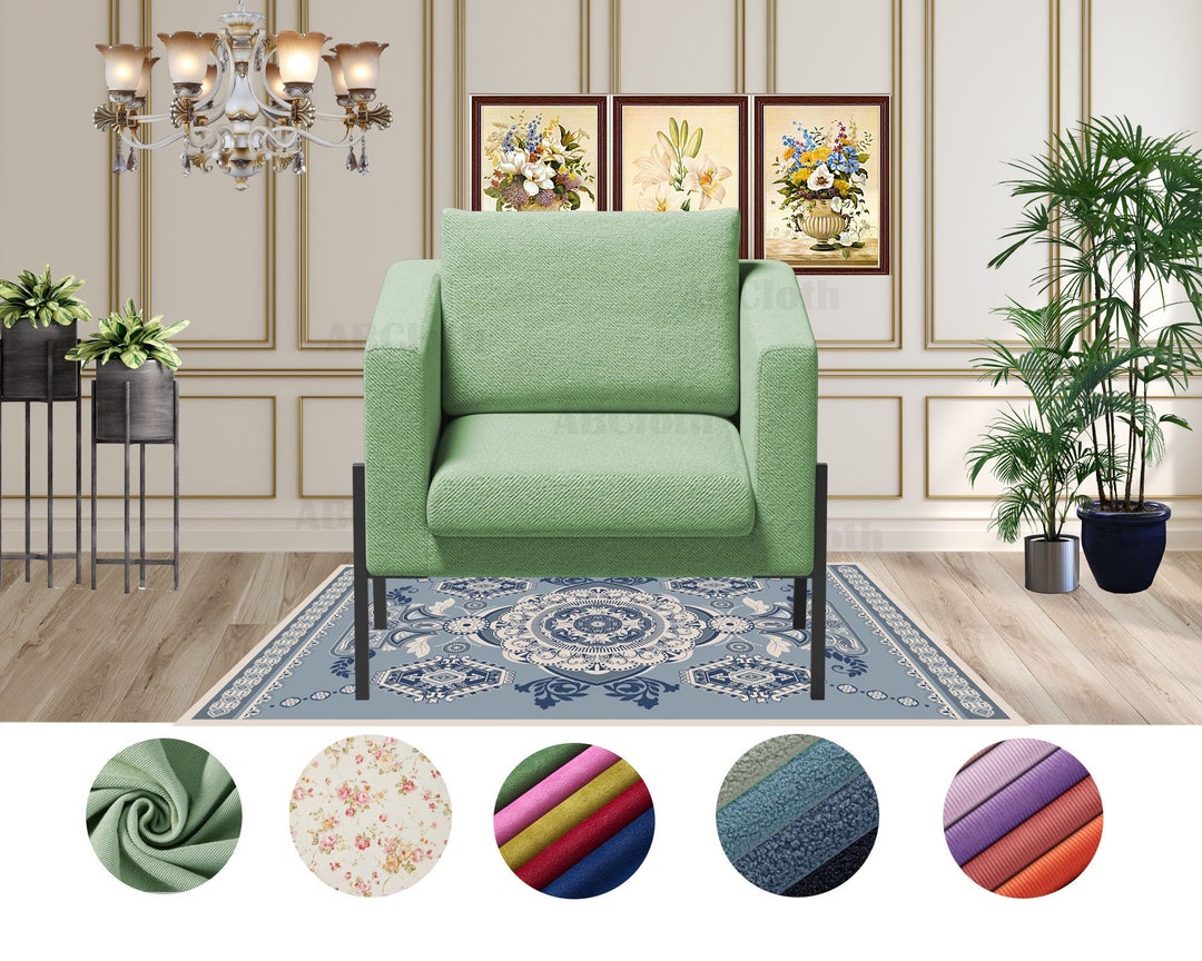 KOARP Armchair Covers in Pattern/solid Color Fabrics,custom Made KOARP