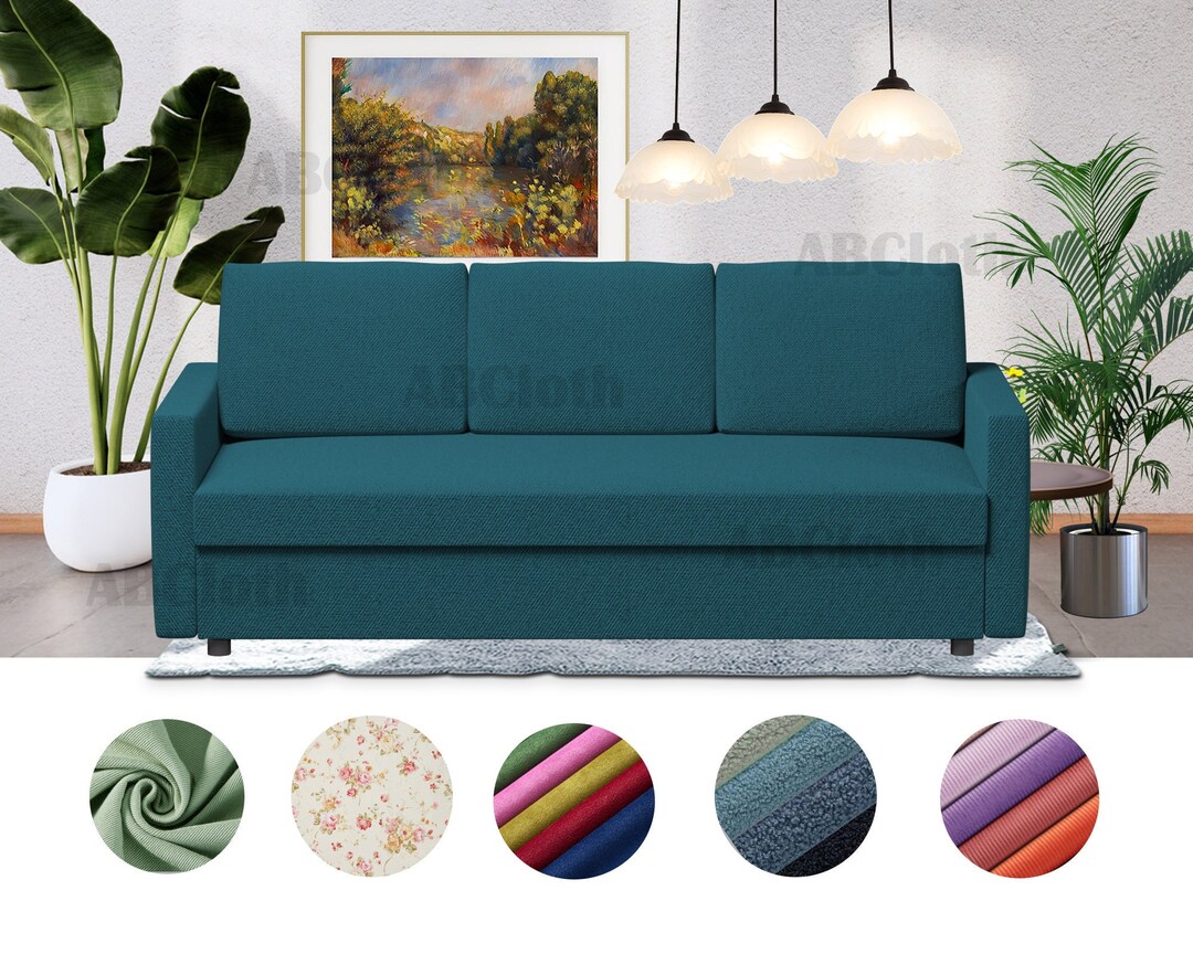 Friheten 3 Seat Sofa Bed Cover,custom Made Cover Comes With Free Pet