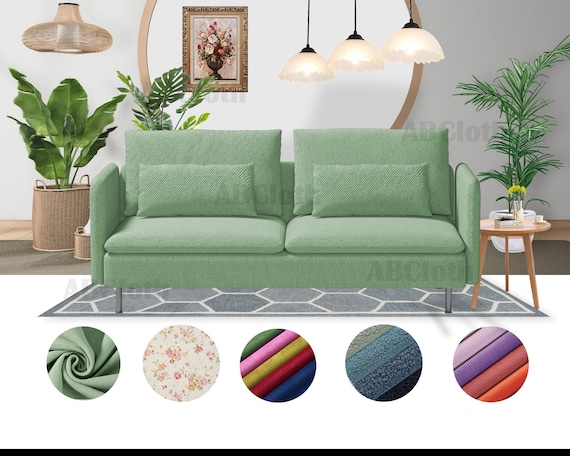 Soderhamn 3人掛けソファーカバーの交換、カスタムメイドのSoderhamn 3