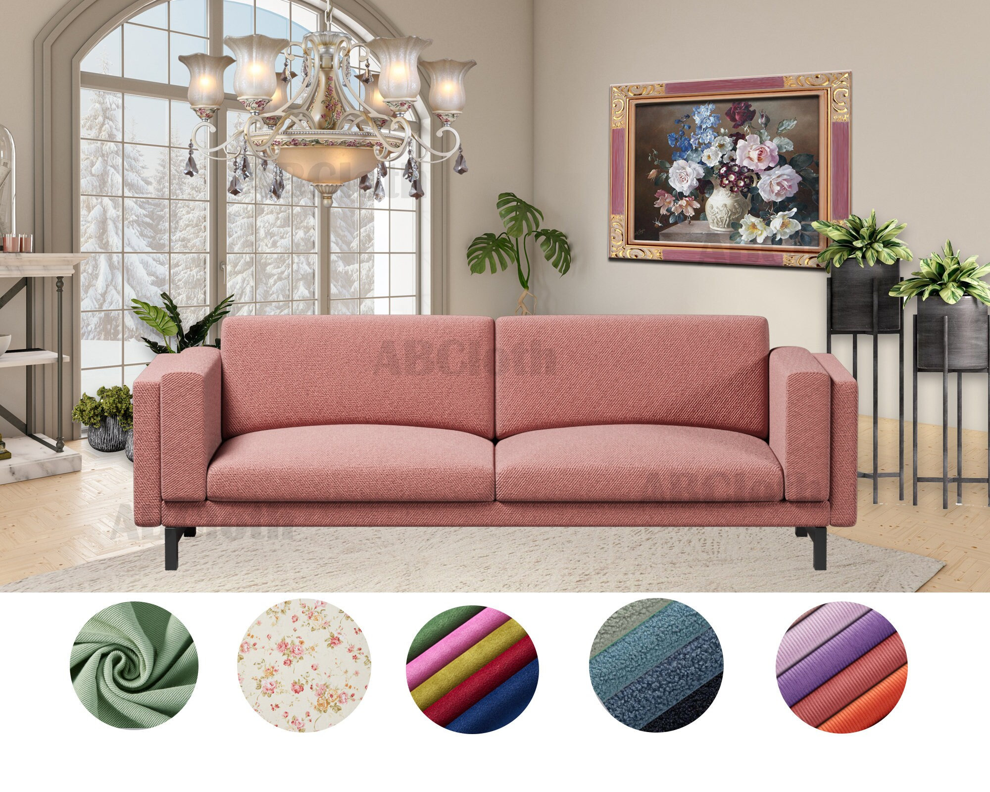 IKEA NOCKEBY　ソファカバー　本体カバー Amazon｜Comfort Works カスタムNockebyソファカバー 交換用