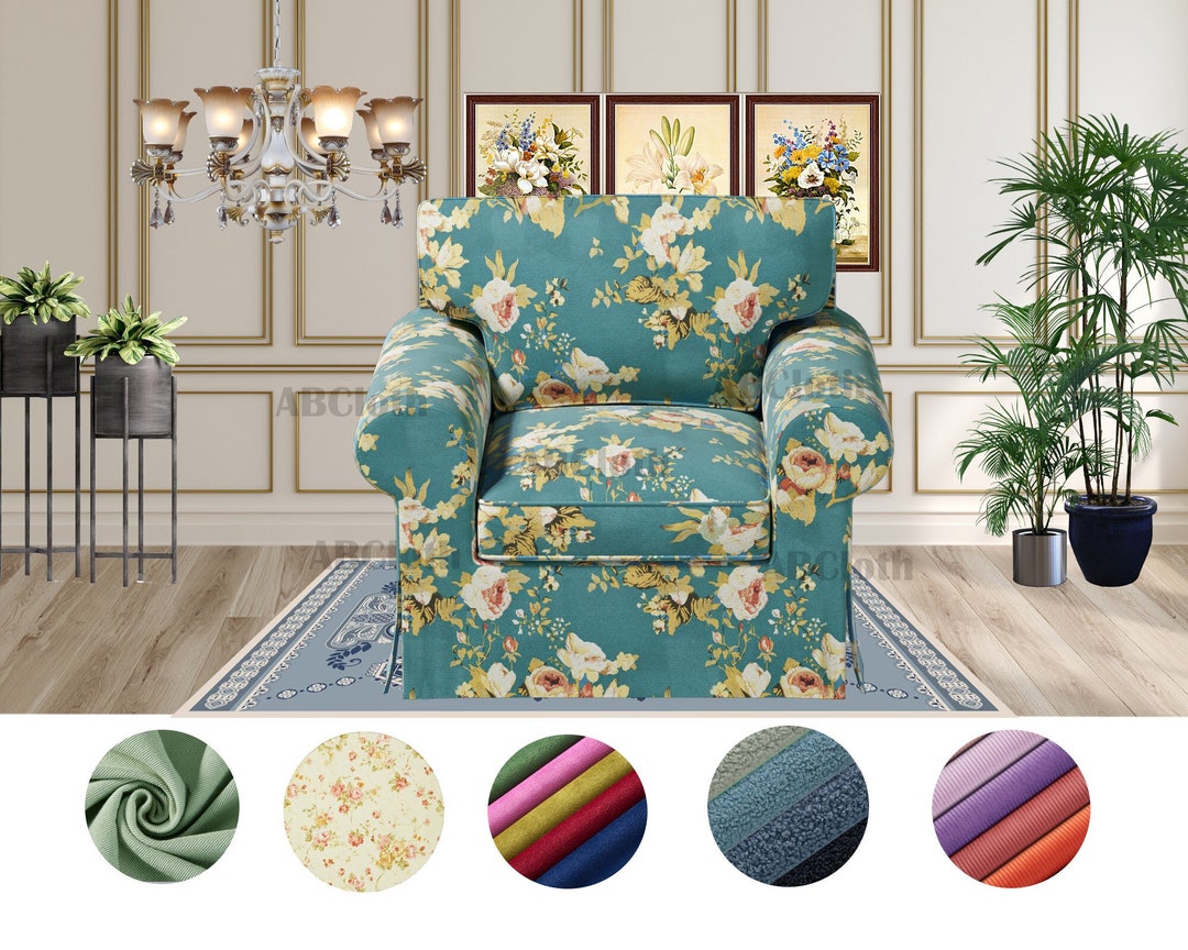 Ektorp Armchair Covers in Cotton/velvet/corduroy/shepra Fabrics, Covers ...