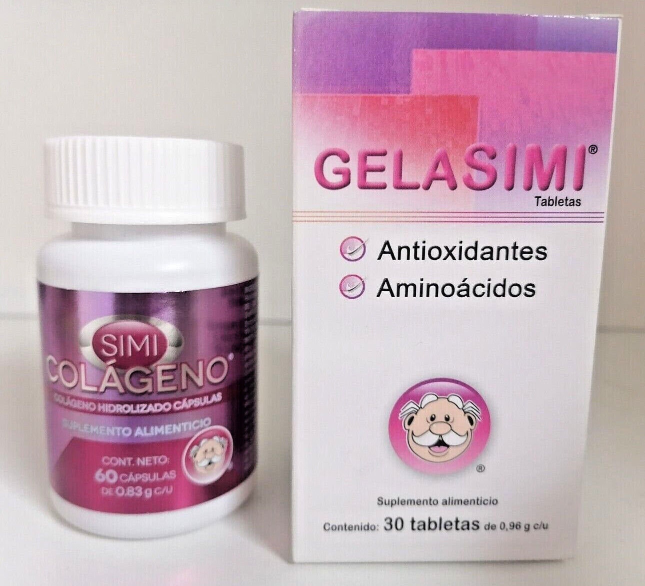 2x Simi Gelasimi 30 Tabs Collagen 60 Caps Help Hair Loss Etsy