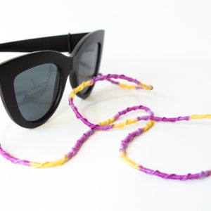 Accessories Sunglasses & Eyewear Glasses Chains dinosaur eyeglasses strap T-Rex sunglasses chain gold plated hardware 