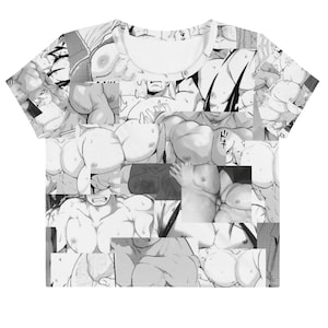 Bara Print Crop Tee
