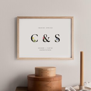 Personalisierter Druck, Verlobungsgeschenk, Hochzeitsgeschenk, Verlobungsgeschenk, personalisierter Druck, Geschenk für Paare, Hochzeitsgeschenk, Hochzeitsgeschenk