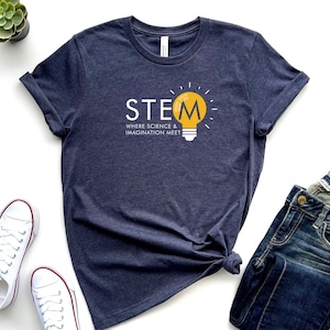 STEM T-Shirt, Math T-Shirt, Teacher Gift, Math Lover Shirt, Science Shirt, Science T-Shirt, STEM shirt, Gift for Math Student