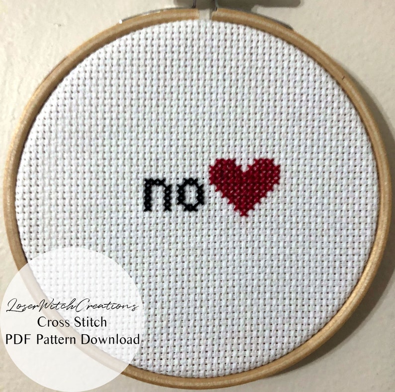 Mini Cross Stitch Pattern No