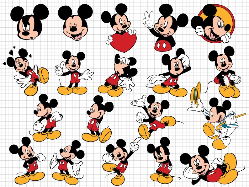 Download 59 Mickey And Minnie Svg Dxf Png Digital Download For Cricut And Silhouette Mickey Mouse Svg Disney Svg Minnie Mouse Svg Clip Art Art Collectibles