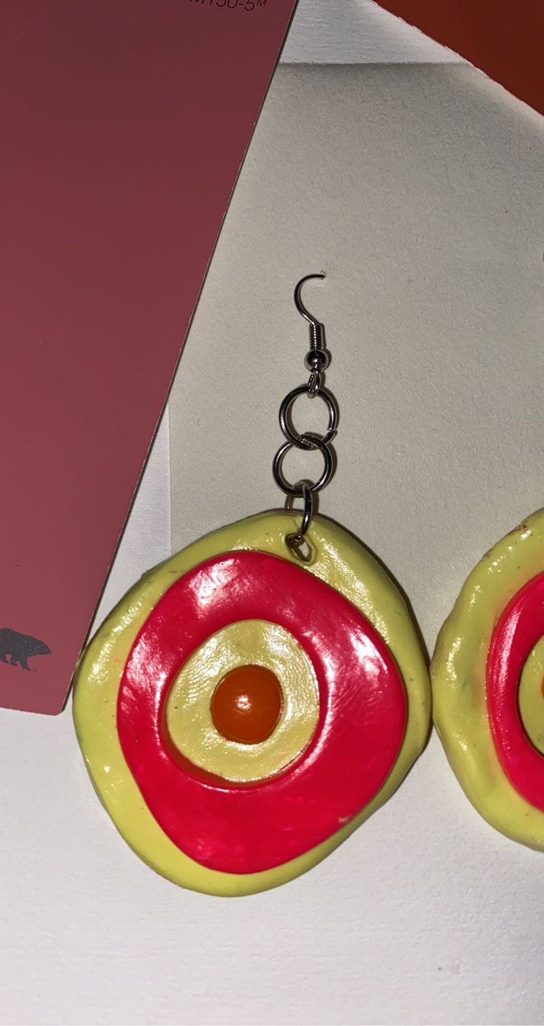 Clay earrings