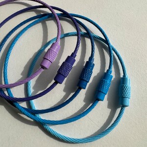 5 Metal Twist Lock Bobbin Floss Ring Set - Etsy