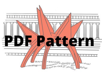 TMA Embroidery Digital Pattern PDF