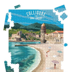Puzzle von Collioure Plage Șt Vincent