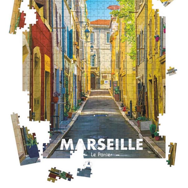 Puzzle de Marseille - Le Panier