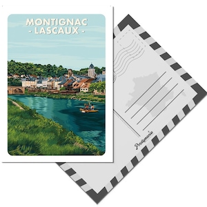 Carte postale de Montignac