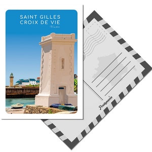 Carte postale de St-Gilles-Croix-de-Vie