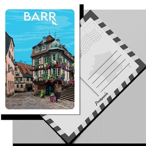 Carte postale de la ville de Barr
