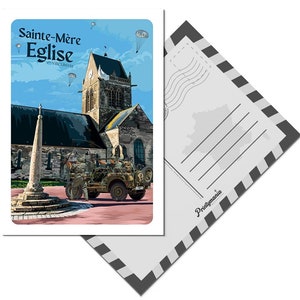Carte postale de Sainte-Mère-Eglise