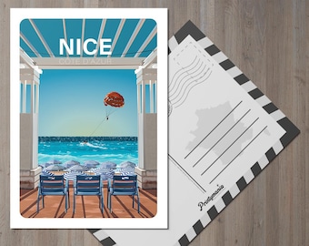 Carte postale de Nice