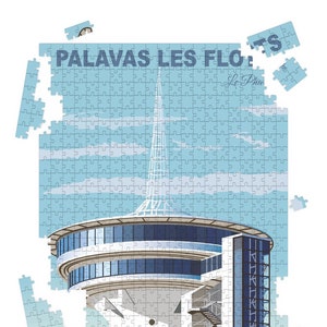 Leuchtturm-Puzzle von Palavas les Flots