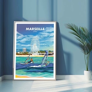 Affiche de Marseille - Le Prado