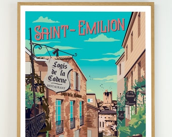 Affiche St Emilion