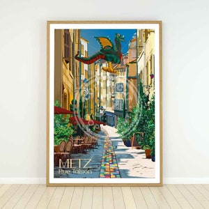 Cartel Metz - Calle Taison imagen 1
