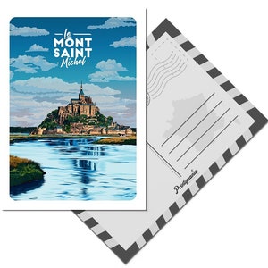 Carte postale du Mont-Saint-Michel