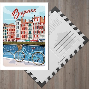 Carte postale de Bayonne