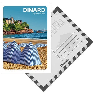 Carte postale de la ville de Dinard