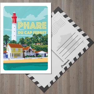Carte postale du Phare du Cap Ferret