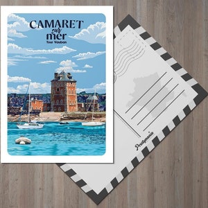 Carte postale de la ville de Camaret sur mer