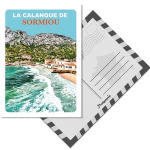 Carte postale de la Calanque de Sormiou - Marseille
