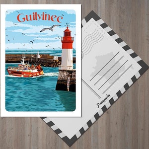 Carte postale de la ville de Guilvinec