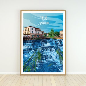 Affiche de l'Isle sur la Sorgue
