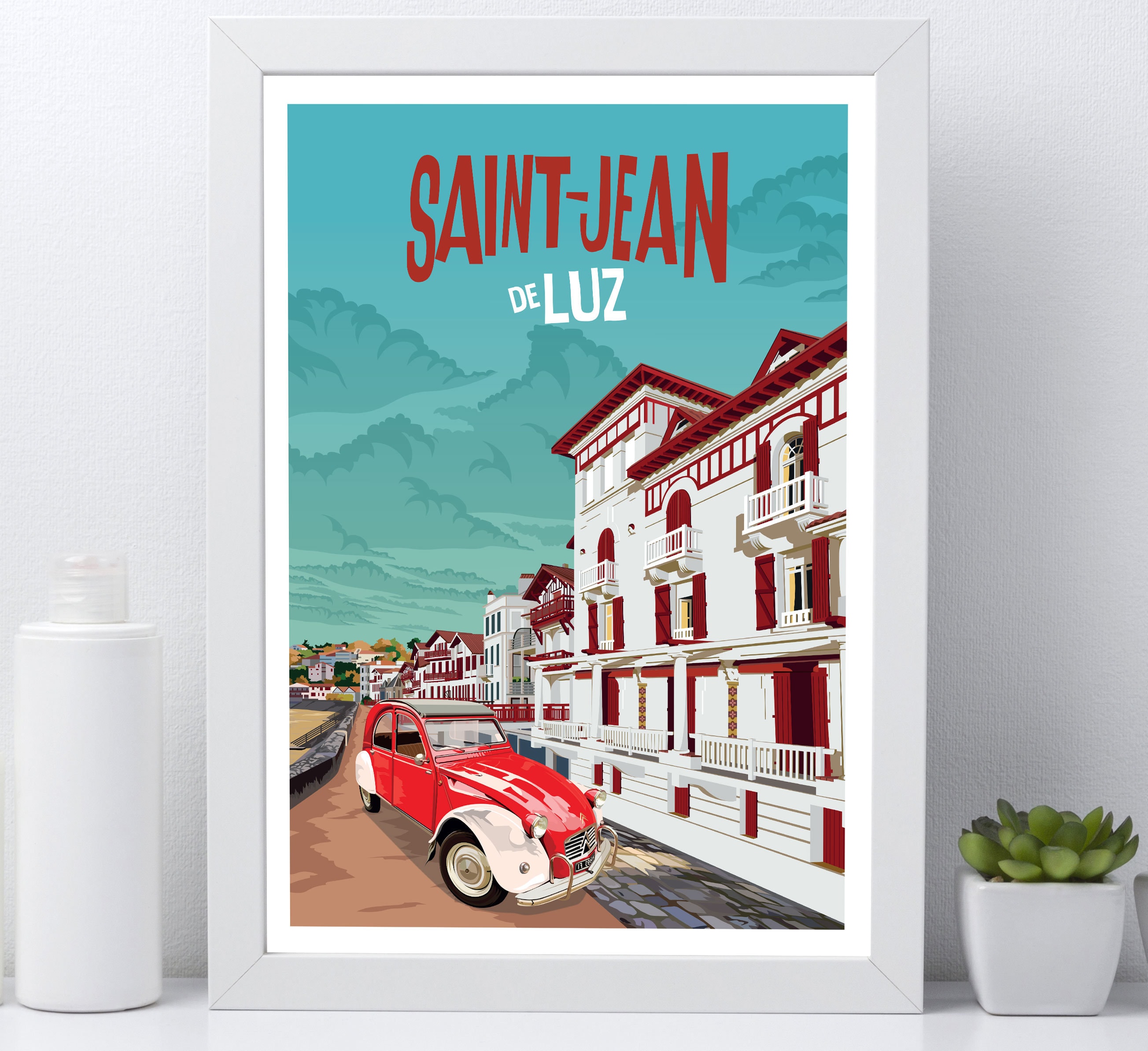 Affiche de La Ville Saint-Jean Luz
