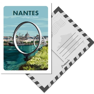 Carte postale de Nantes - Quai