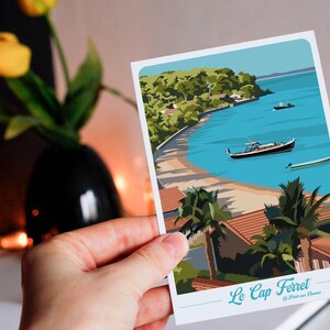 Carte postale du Cap Ferret - pointe aux chevaux