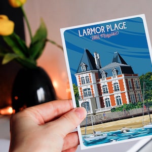 Carte postale de Larmor - Plage