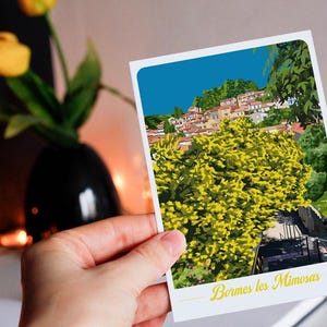 Carte postale de Bormes les Mimosas