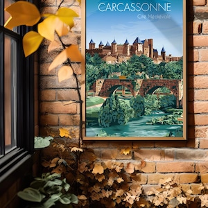 Cartel de Carcassonne imagen 1