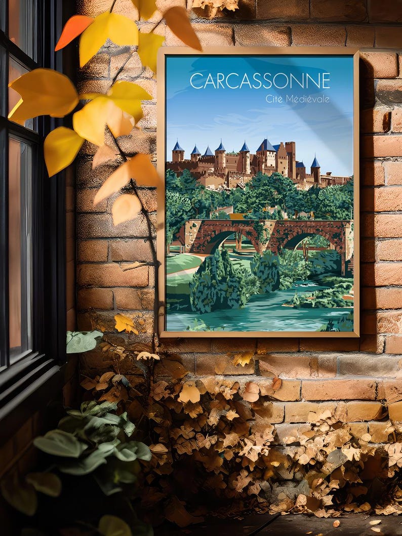 Cartel de Carcassonne imagen 1