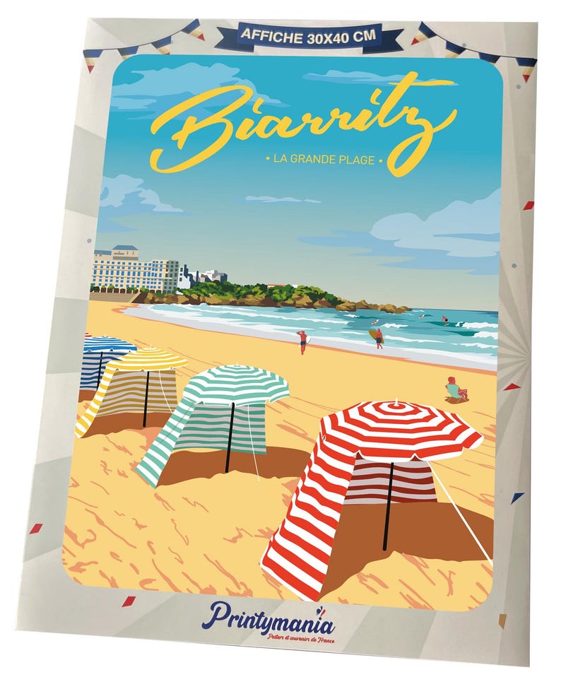 Cartel de Biarritz imagen 4