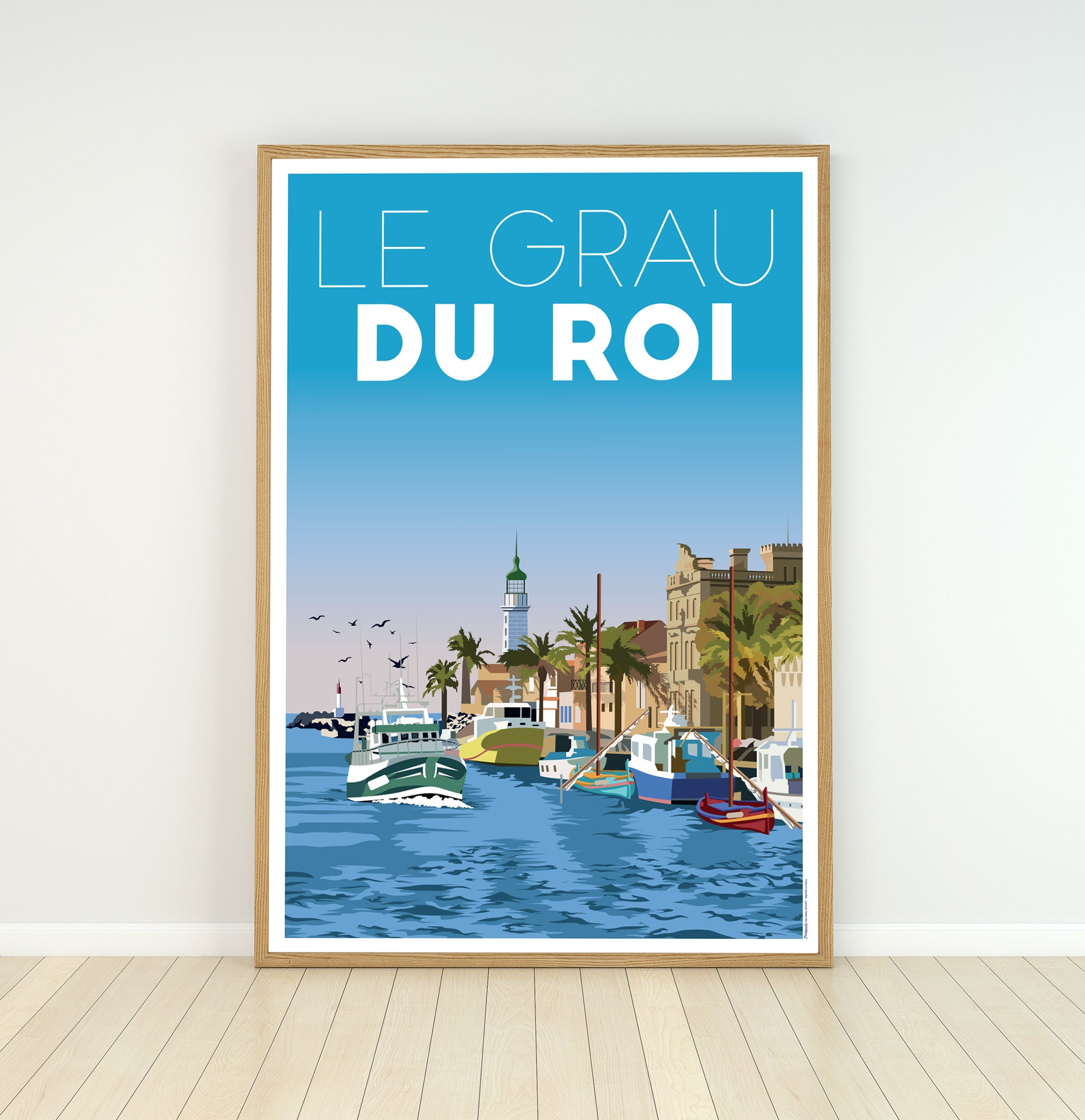 Affiche Le Grau Du Roi