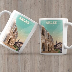 Visual mug of the city of Arles