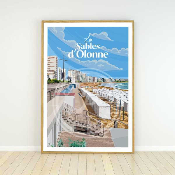 Affiche des Sables d'Olonne