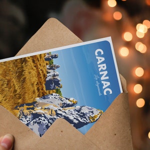 Carte postale de Carnac