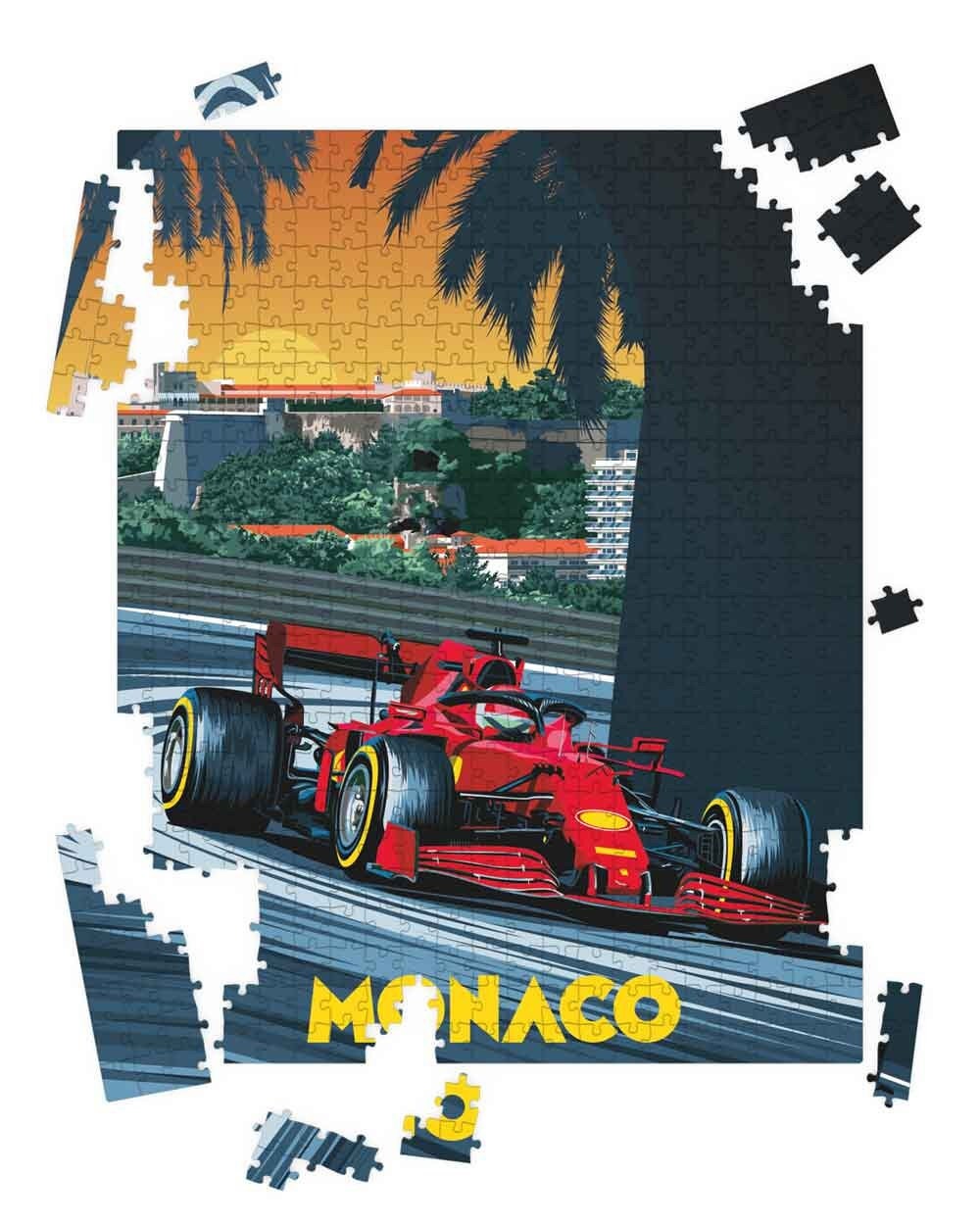 Jeux et Jouets - Puzzle Grand Prix de Monaco F1 à 26,90 €TTC