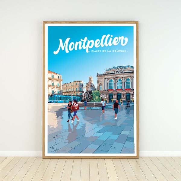 Affiche Montpellier