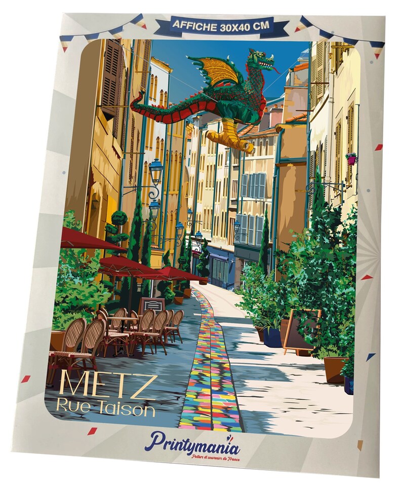Cartel Metz - Calle Taison imagen 4